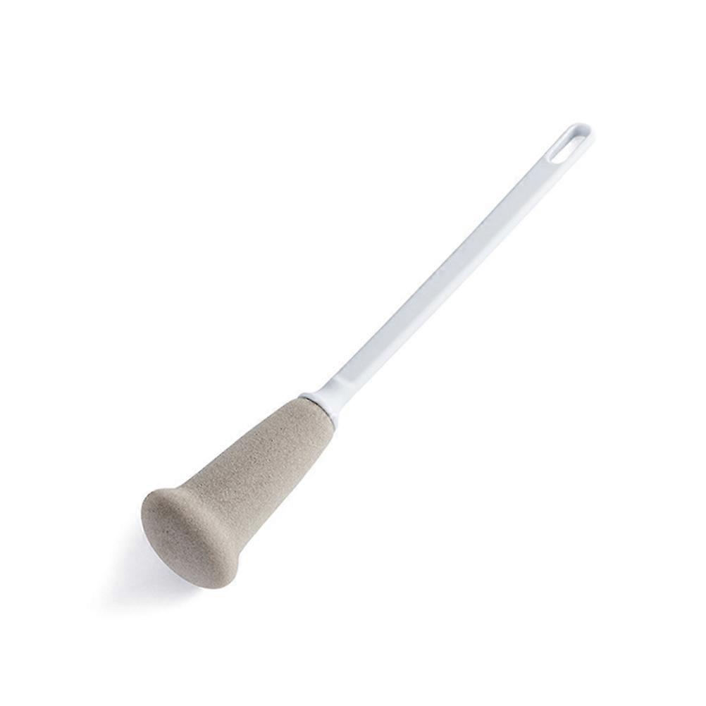Cup Cleaner Brush Long Handle Sponge Cleaning Brush for Home Use Baby Feeding Bottle Glass Cup Water Mug 34x5x5cm Grey 2Set
