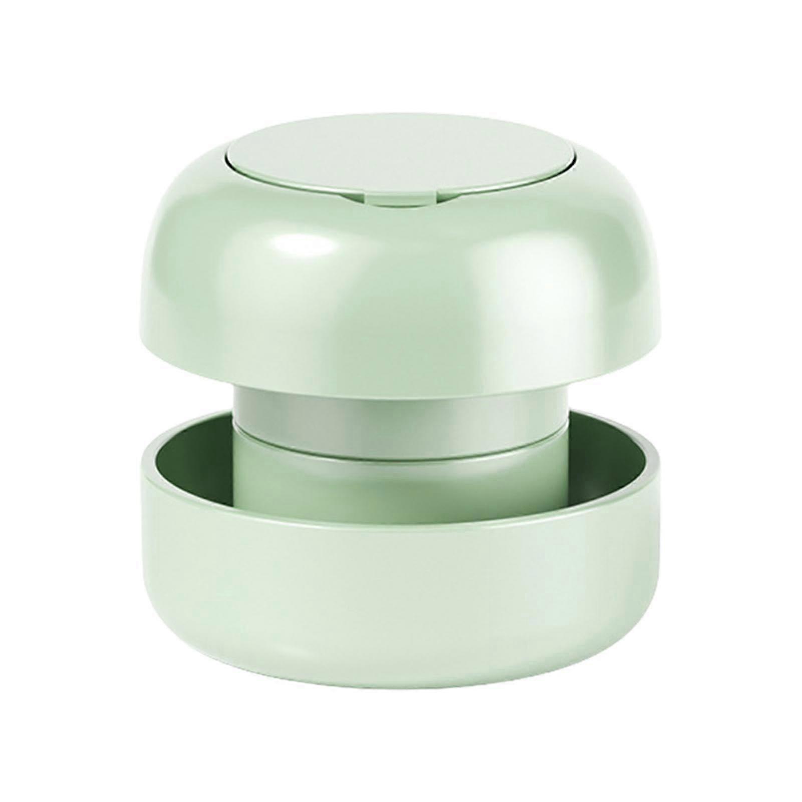 Pill Cutter With Built In Grinder Two In One Portable Green Travel Size For Men And Women