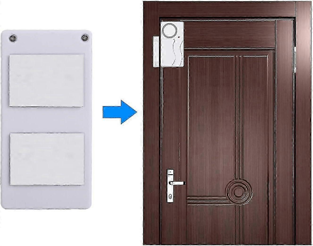Wireless Door Alarm With Remote Windows Open Alarmshome Security Sensor Pool Alarm For Kids Safety Sliding (2 Pack)