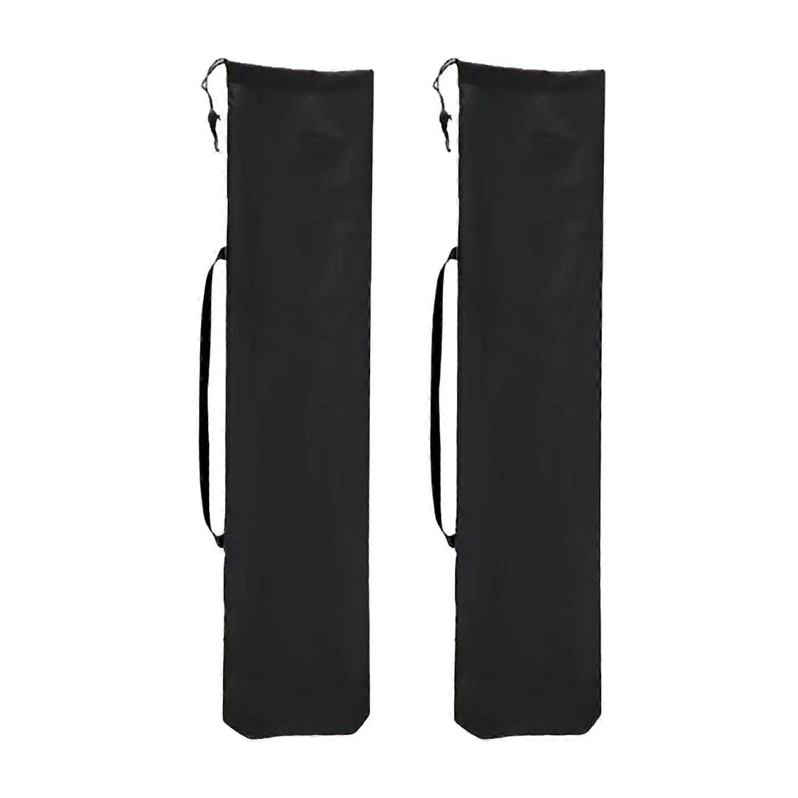 2-Pack Outdoor Folding Chair Storage Bags, Portable Drawstring Stands, Durable Fabric for Yoga Mats and Grilling