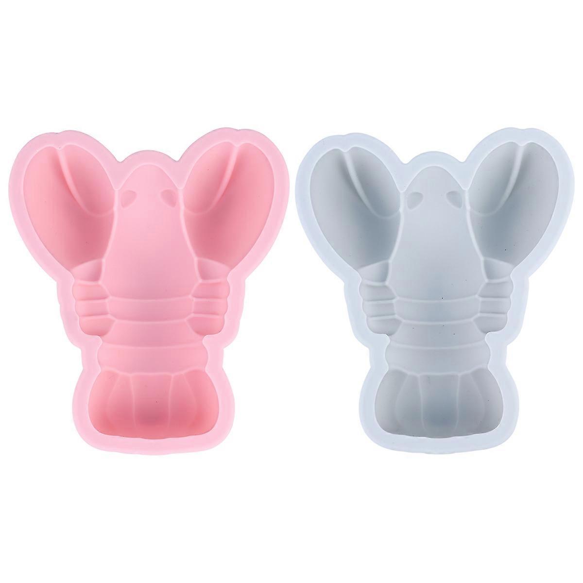 Here's a polished and engaging product description based on your input:

 

**2pcs Crayfish Cake Molds – Food Grade Silicone Baking Tools for Unique