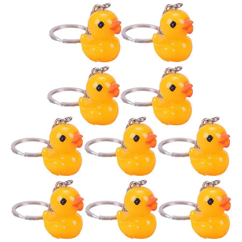 Keychain For Girls Small Cartoon Keychains Key Adornment Friends and Family Members 10Pack