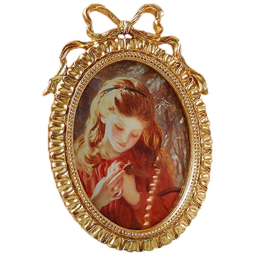 Display Photo Holder European Style Resin 26x17cm 1Set