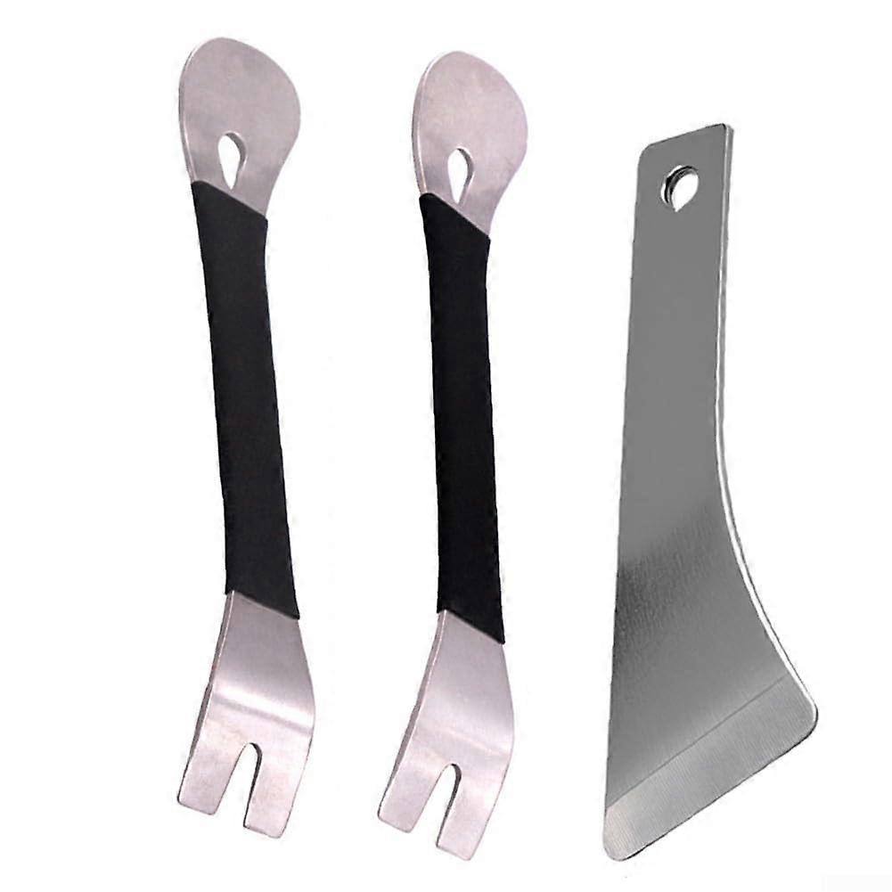 3Piece Stainless Steel Pry Tool Set for Opening and Disassembling Tools