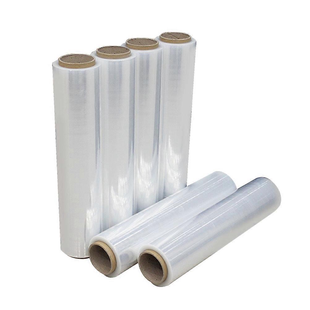 Transparent Stretch Film for Packing with Strength and Load Retaining Roll 160M