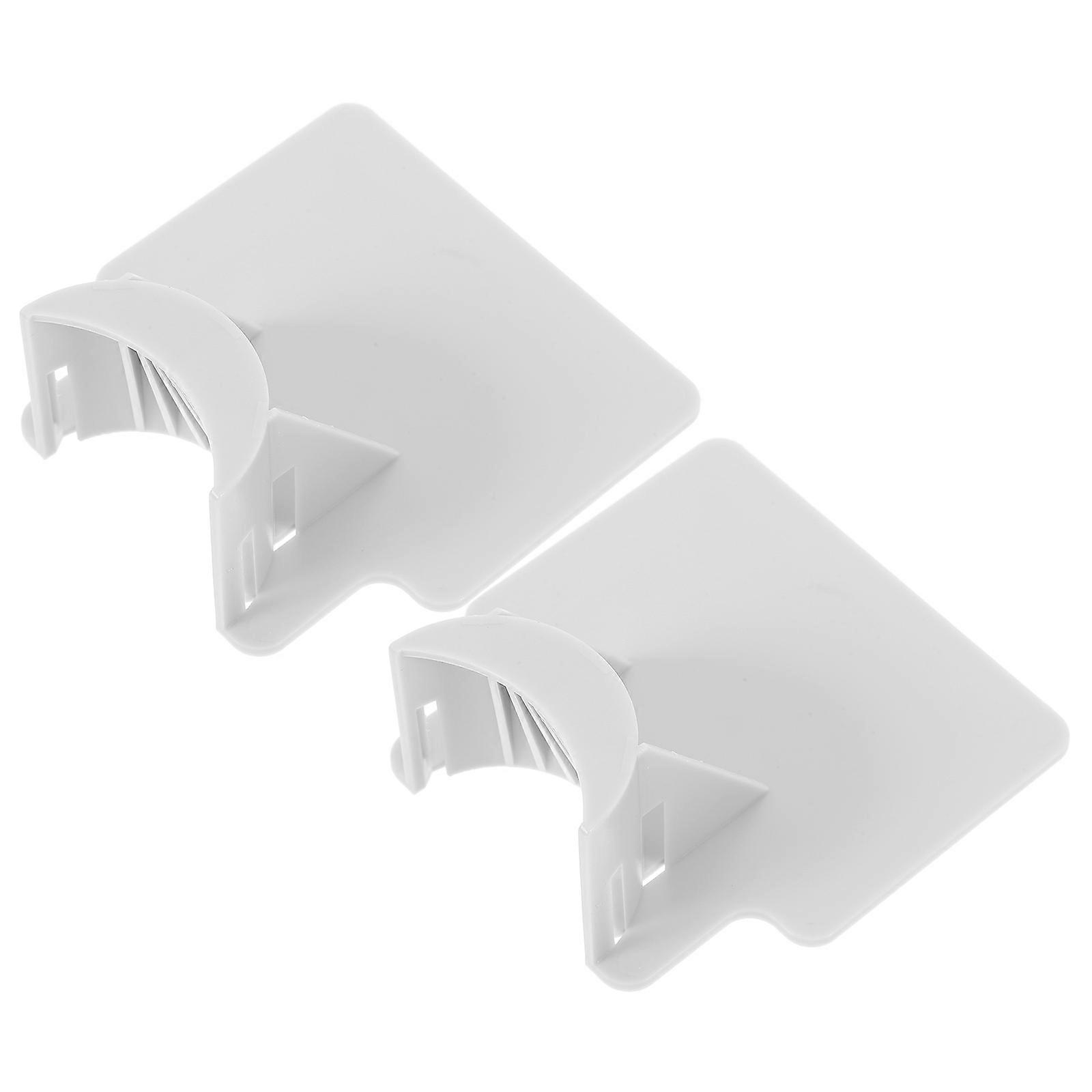 Pool Hose Support Bracket Sturdy Swimming Pool Hose Holder Garden Pool .00X8.00X4.00cm Abs Material 2Pcs
