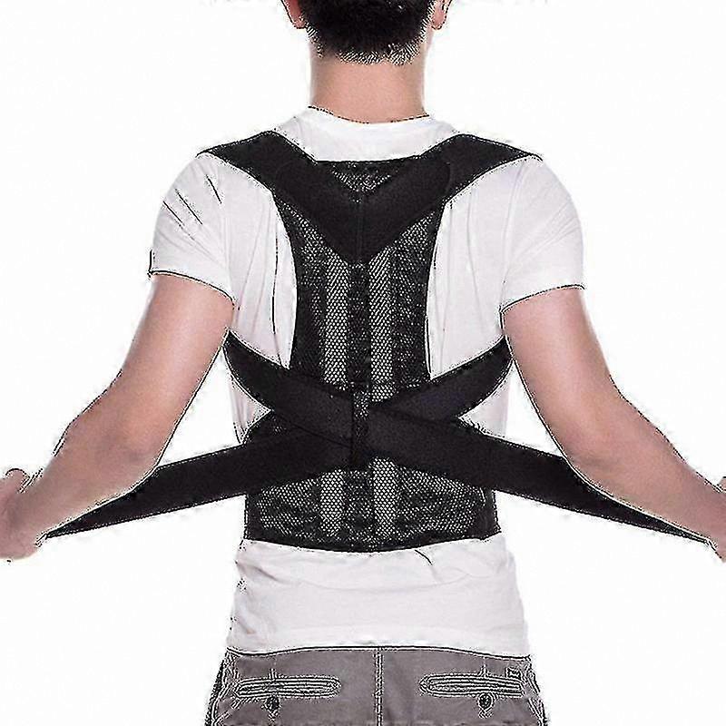 Adjustable Posture Trainer Belt for Men and Women, Back Support Corrector