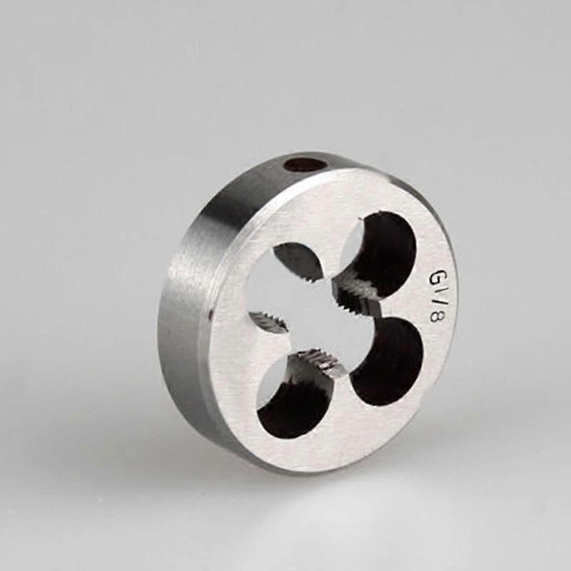 High Duty Pipe Thread Round Dies BSP 1/8 1/4 3/8 1/2 3/4 HSS High Speed Steel