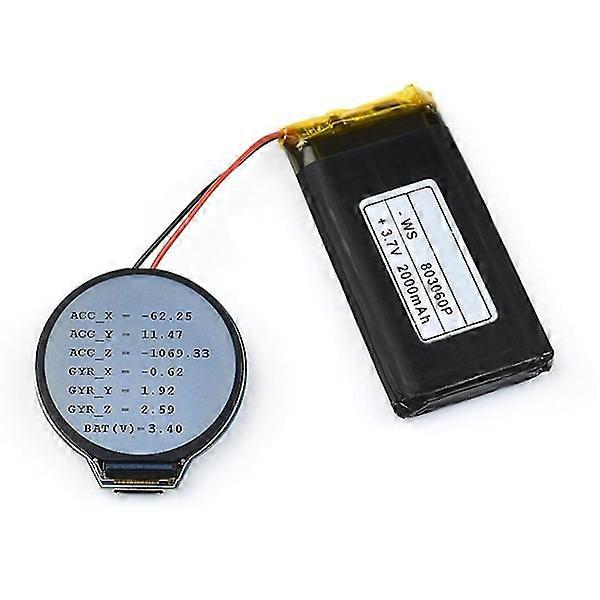 LCD Screen Module Round Rgb 240x240 Gc9a01 Driver 4-Wire Spi Interface Board