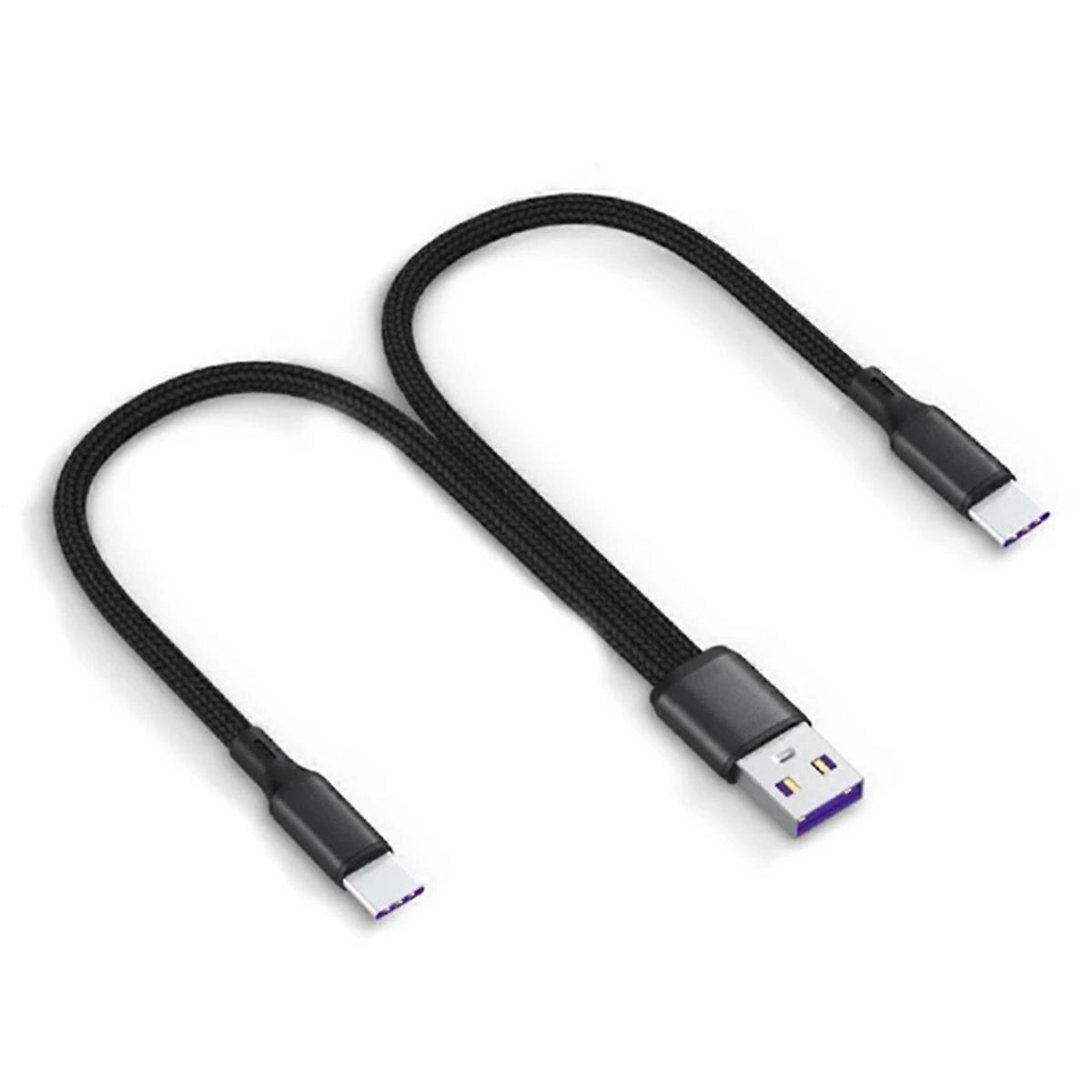 6A Fast Charging Dual Port Type-C Splitter Charging Cable