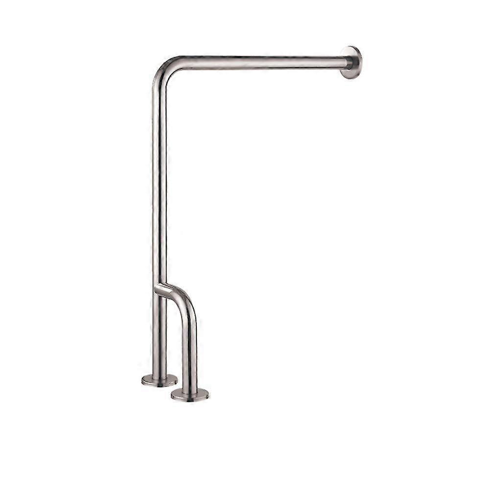 Non-Slip Handrail Toilet Grab Bar, Wall-to-Floor Support Handle, Bathroom Safety Grab Rail with Extension, Durable Design
