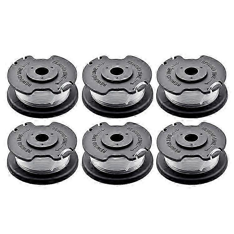 Einhell GE-CT 18/28 Li TC / GE-CT 18/28 Li芝刈り機ナイロントリミングワイヤーリールに対応した6PCS TLE-03スプール