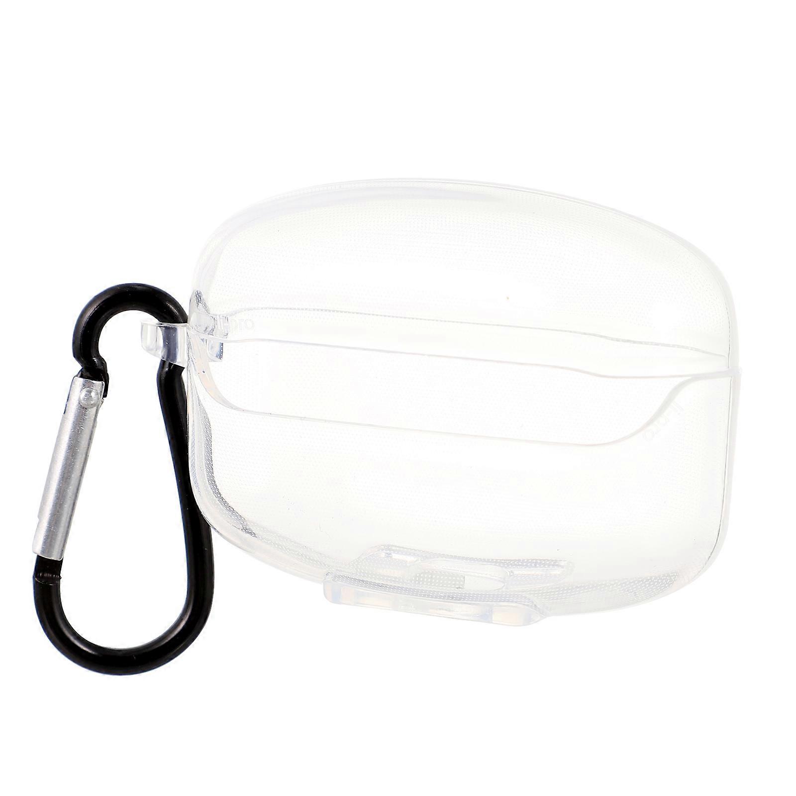 Wireless Earphone Box Transparent Protective Cover For Wireless Headphones 8X4X2CM Dustproof 1Set