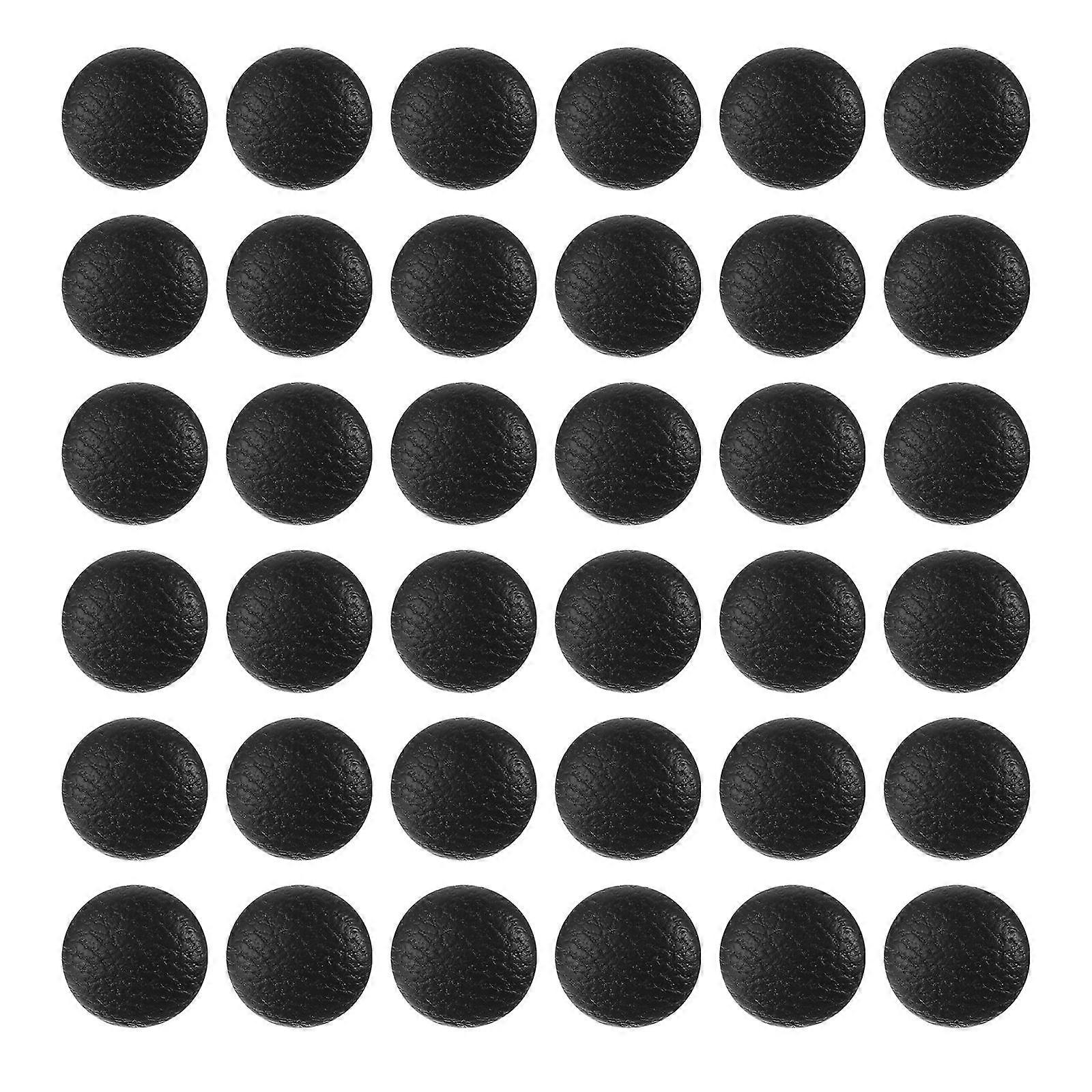 100pcs Black Buttons for Sewing Projects and DIY Crafts Decorations