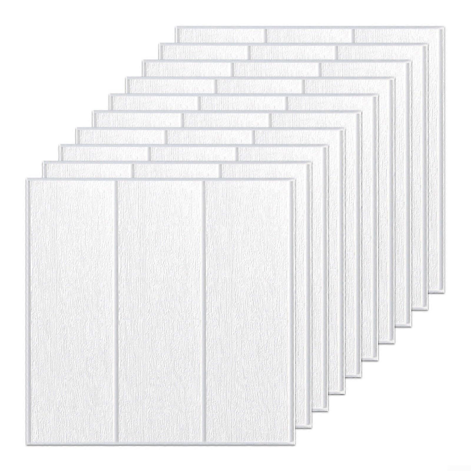 Functional Decorative Wall Panels, Pack of 20, Soft PE Foam Tiles, Ideal for Any Room Design (A)