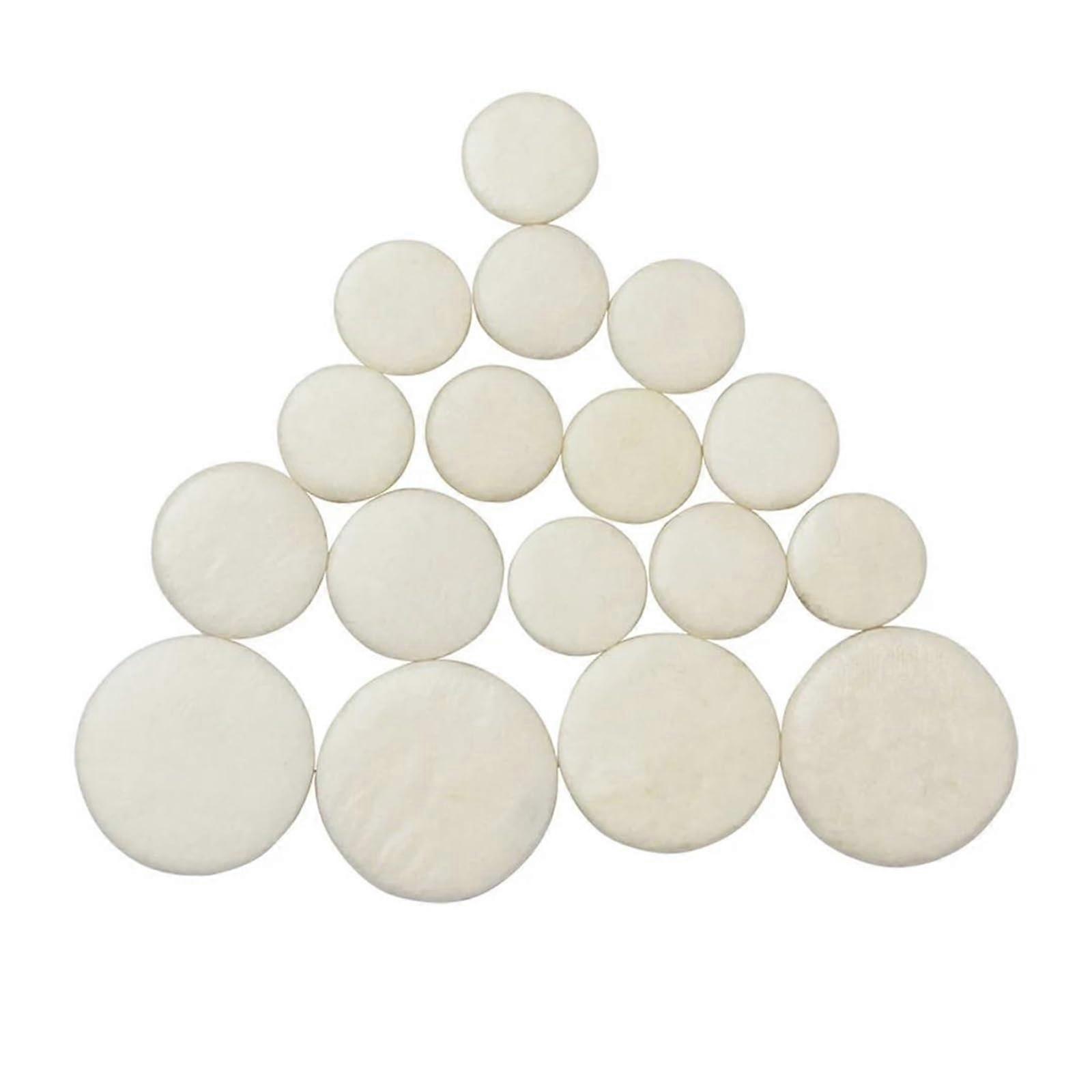 Professional Clarinet Accessories 17Piece Clarinet Pad Set, Replacement Mat for Wind Instruments