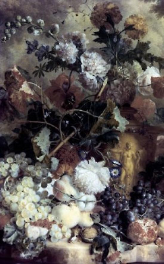 ヤン ファン ホイスムの花 ズナイド?ダット?パウスタニア オブラズ,16821749ポスター 【上品】