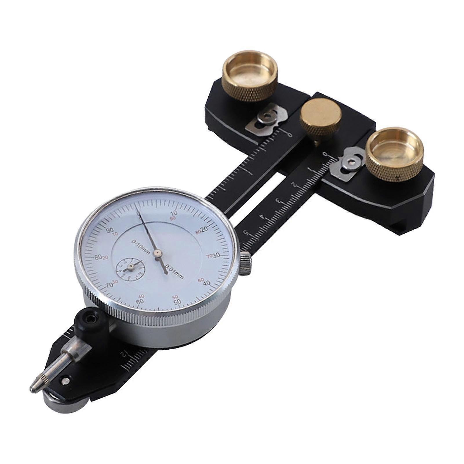 Table Saw Calibration Tool with Adjustable Length, Precision Dial Gauge for Table Saw Alignment and Accurate Measurements