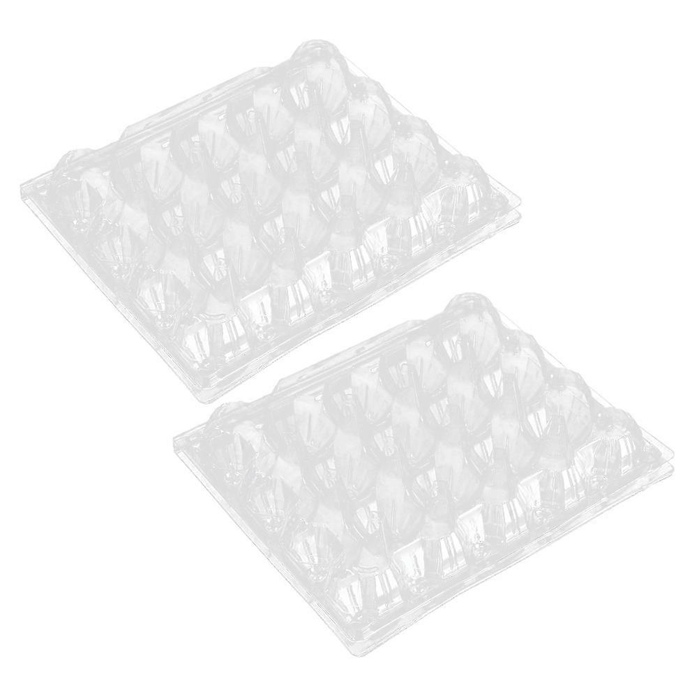 Portable Egg Carrier with Transparent PVC Design for Secure Storage and Easy Visibility 20 Grids