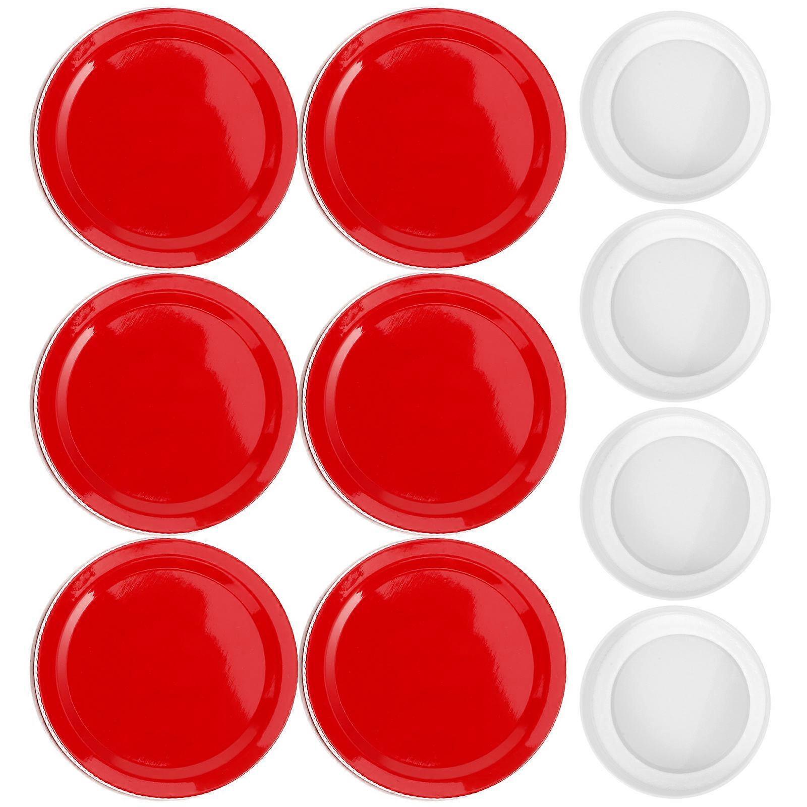 12pcs Wide Mouth Canning Caps – Leak Proof Tinplate Jar Lids for Home Storage – Airtight Covers for Jam, Honey & Preserving