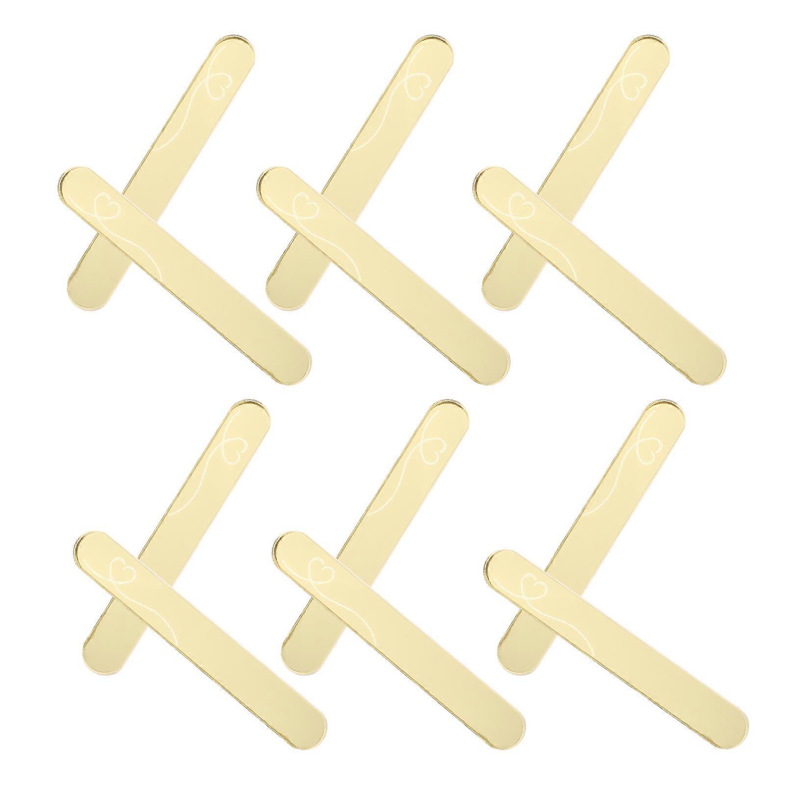 20pcs Reusable Craft Popsicle Sticks for DIY Ice Cream, Cake Pops & Treats – Natural Design, Party & Activity Supplies