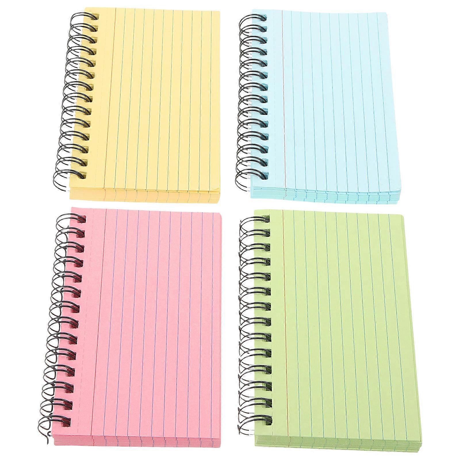 4Pcs Portable Office Notepads Multi Function Writing Pads Thickened Note Pads Note Accessory