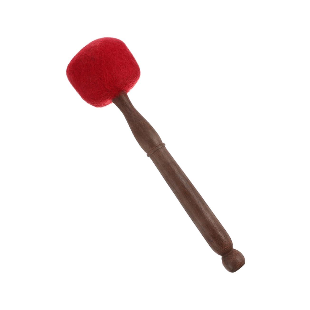Tibetan Singing Bowl Mallet - Handmade Wooden Stick for Meditation and Relaxation - Long Handle Design