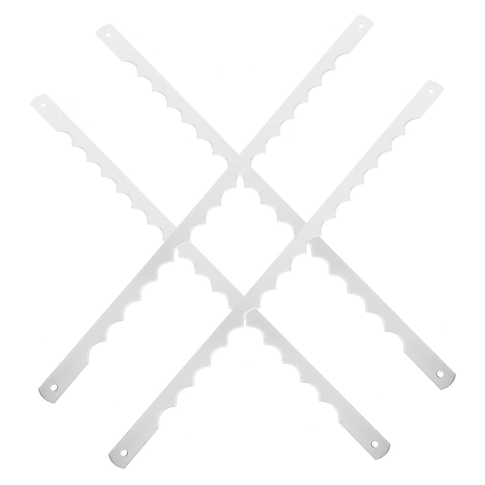 Bread Slicer Blades for Bread Machine Reusable Serrated Cutting Blades
