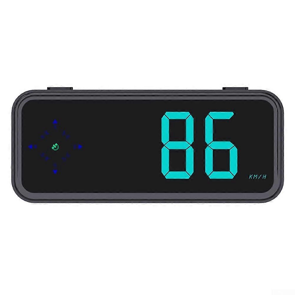 Car HUD Speedometer with GPS Compass Technology for Accurate Speed Measurement and Direction Display