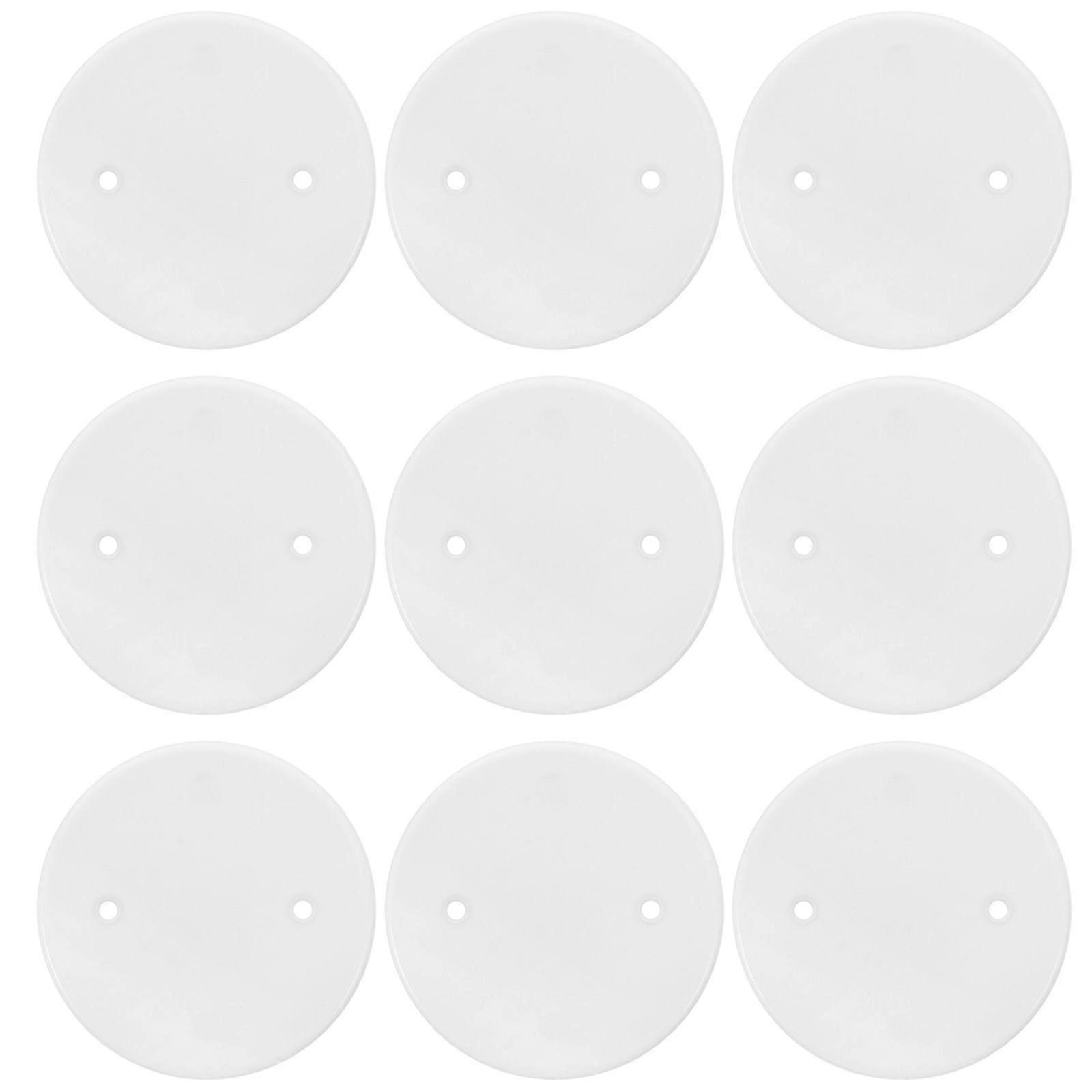 30pcs Ceiling Covers Replacement Round Ceiling Covers Power Cable Protection Board