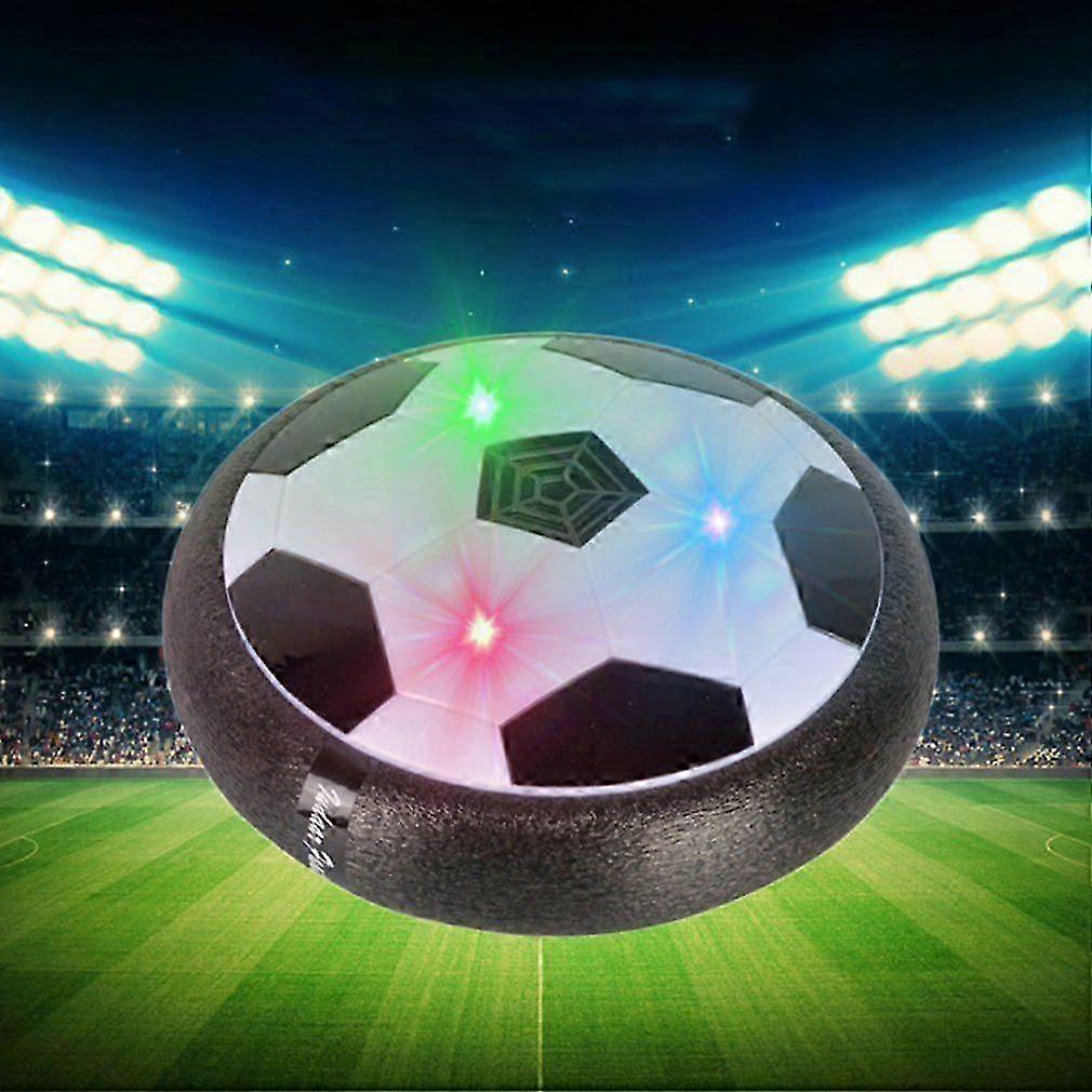 Floating LED Soccer Ball for Kids - Air Cushion Football Toy with Gliding Light