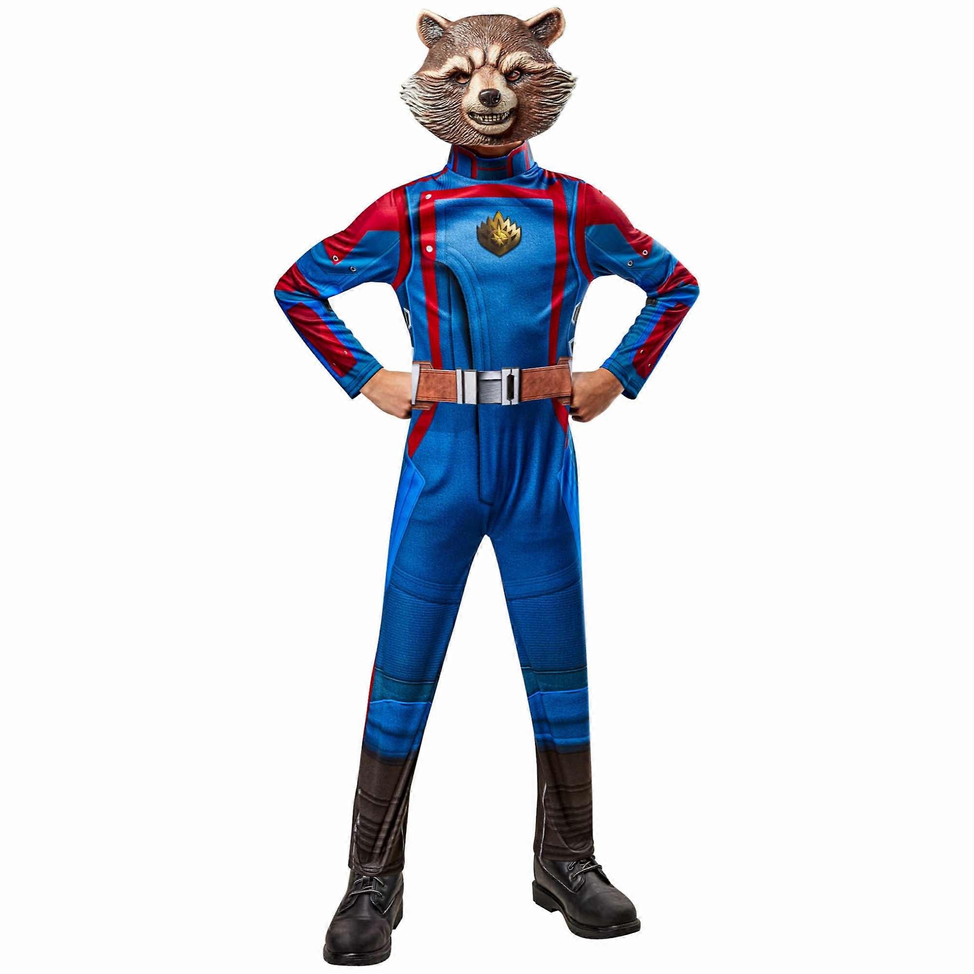 Rocket Raccoon Deluxe Guardians Of The Galaxy 3 Costume Kids Boys Costume