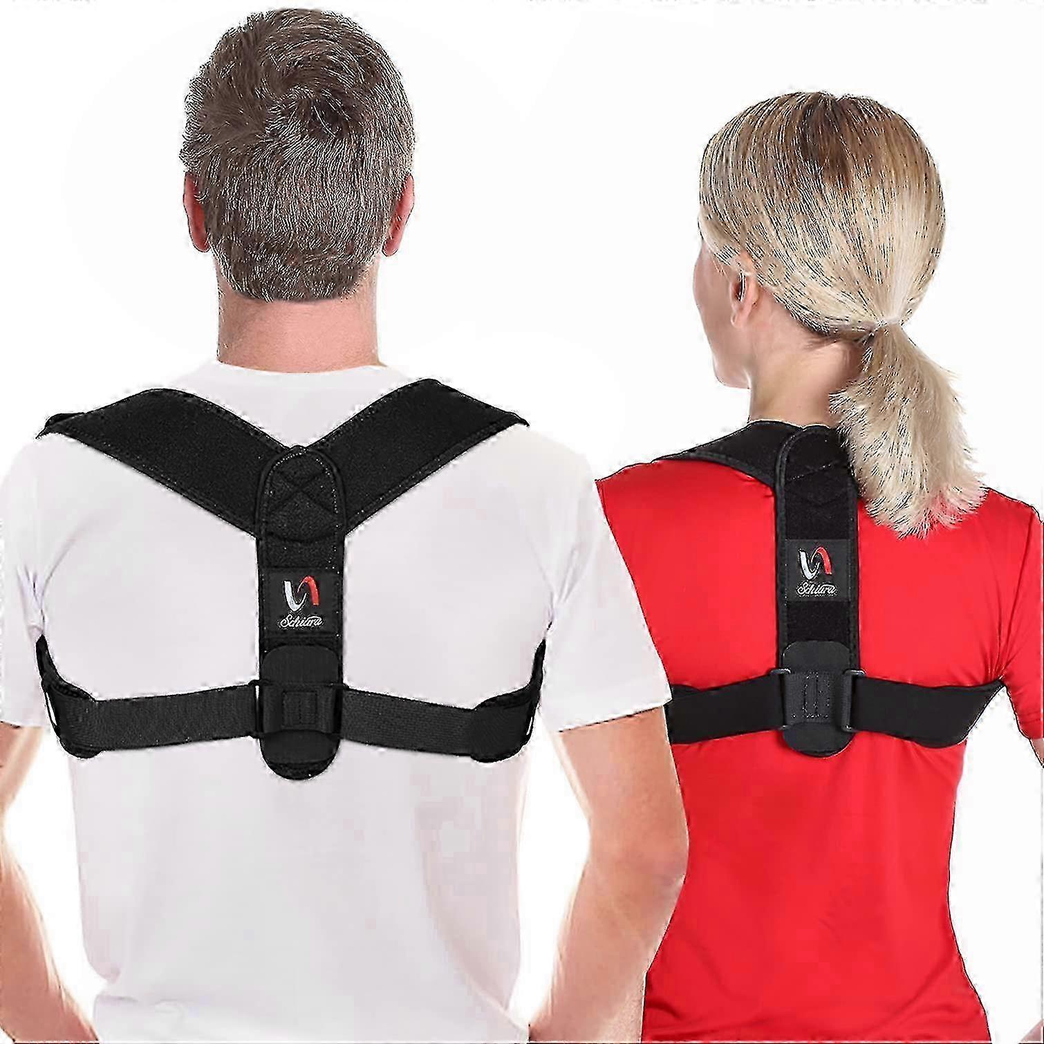Posture Corrector for Women & Men, Comfortable Upper Back Brace Support for Better Posture