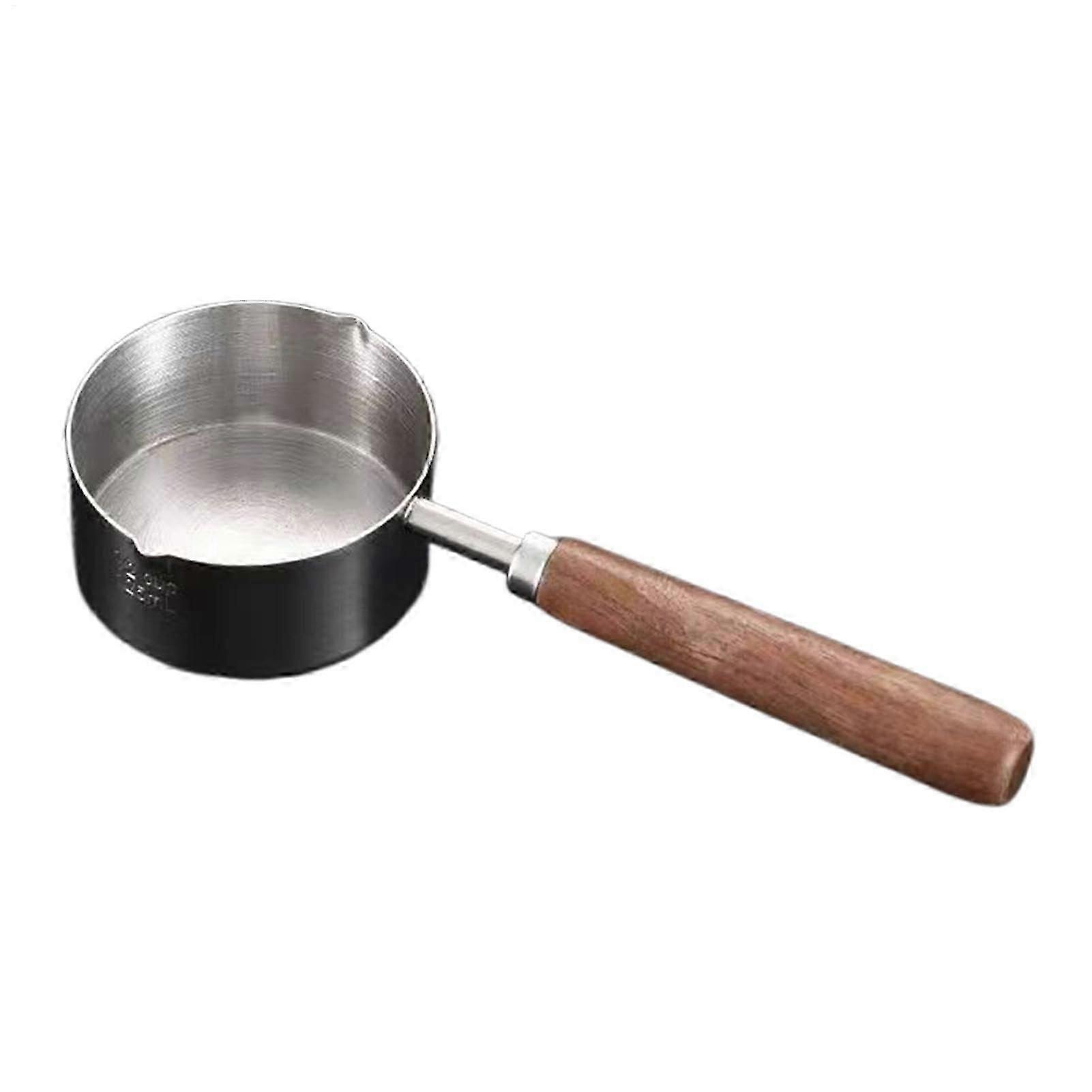 Stainless Steel Pot, Pasta Cooking Pot NonStick Sauce Pan, Milk Pan, Butter Melting Pot with Handle for Kitchen, Cookware