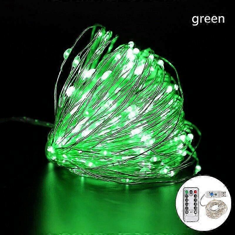 Christmas Xmas 8 Models Usb String Lights Fairy Festoon Remote Cont...