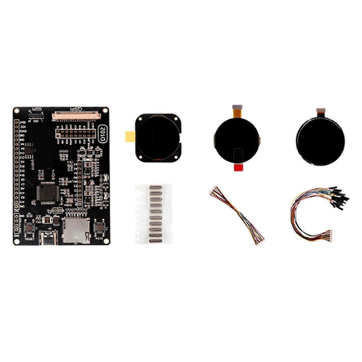 1 مجموعة من شاشة AMOLED وحدة LCD DK0143S01 1.43 بوصة 466x466 SPI QSPI STM32 ESP32 رمز LVGL الدائرة التخطيطي