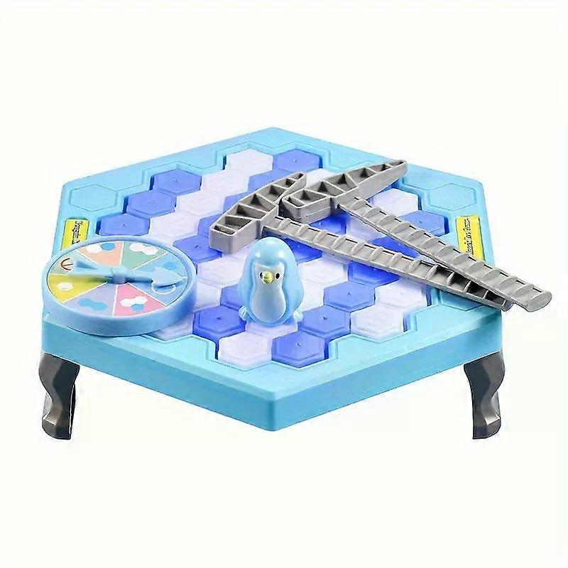 Save Penguin Knocking Ice Toy Ice Breaker Knocking And Disassembling Wall Board Game Novelty Game Interactive Toy