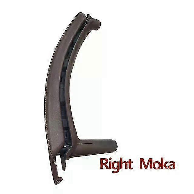 Interior leather handles for BMW X5 E70 passenger door assembly