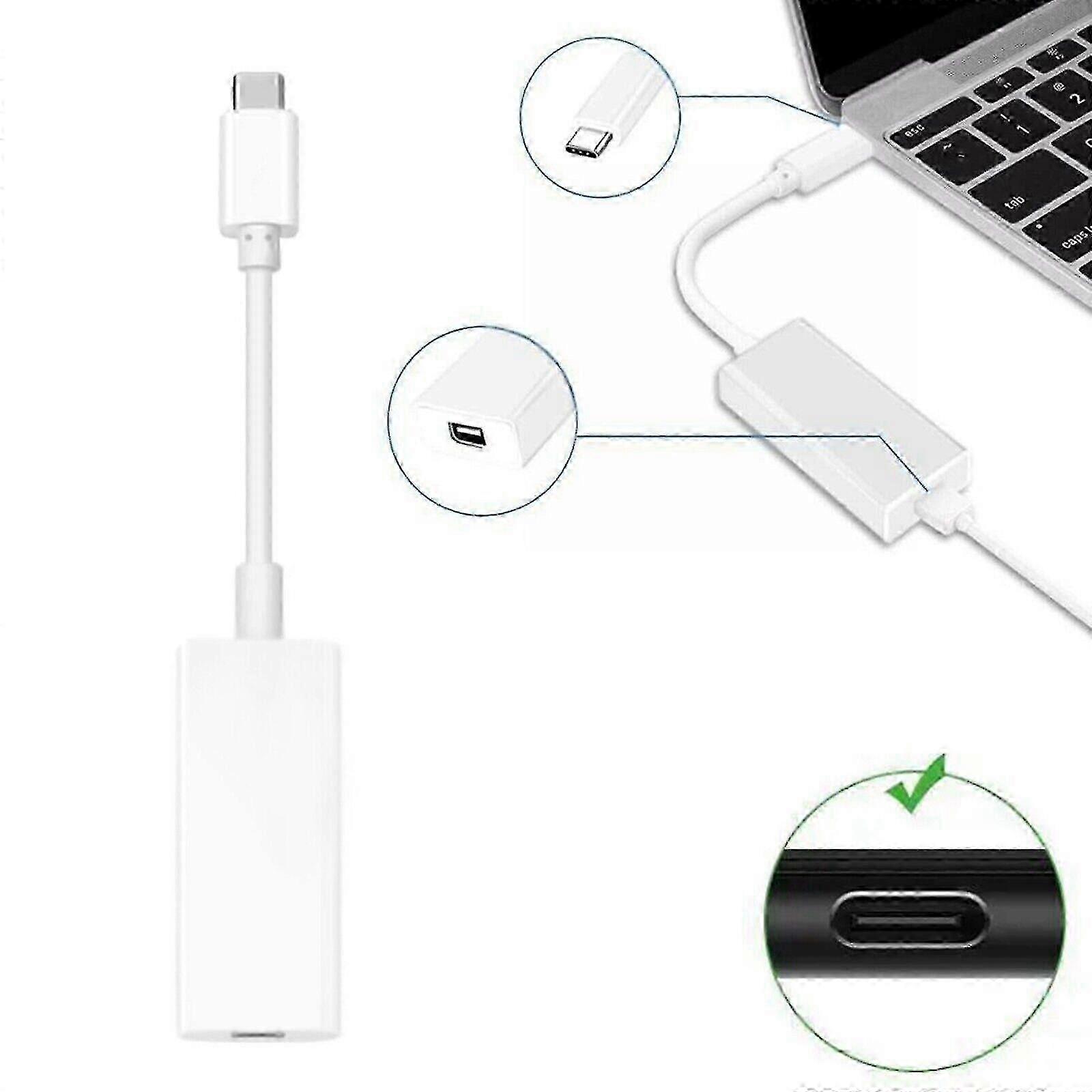 Usb C Thunderbolt 2 Adapter Cable For Macbook Air Pro 0.5m