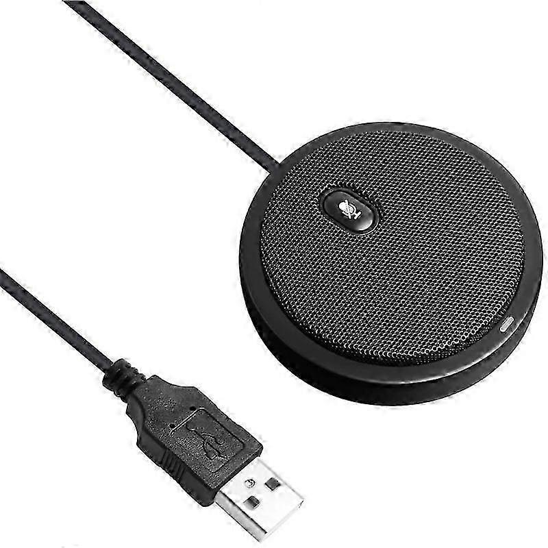 Omni-Directional Condenser Computer 360 Degree Voice Direct Pickup Microphone