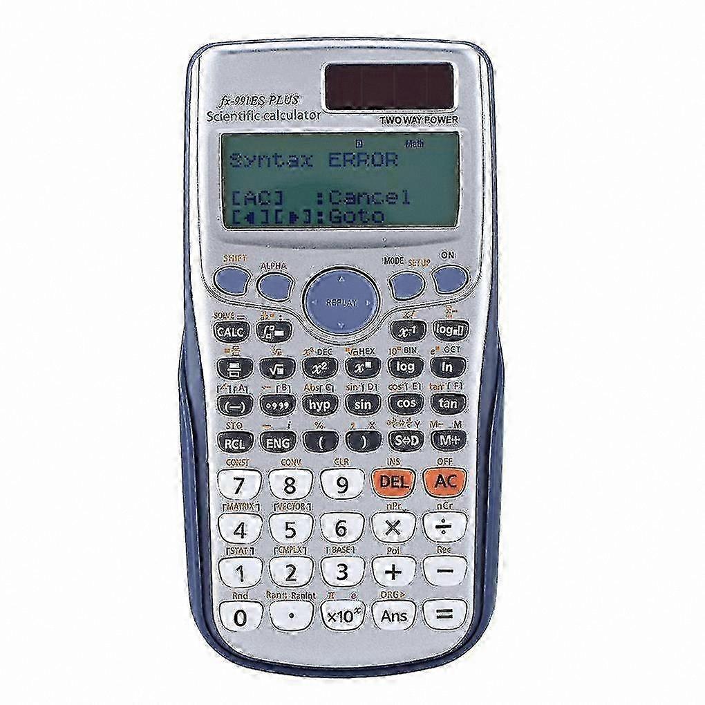 Advanced Scientific Calculator with 417 Functions for University and Office Use