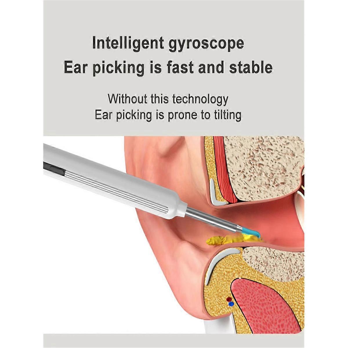 Endoscopic Visual Intelligent Ear Scooper Ear Wireless WIFI Endoscopic Ear Cleanser