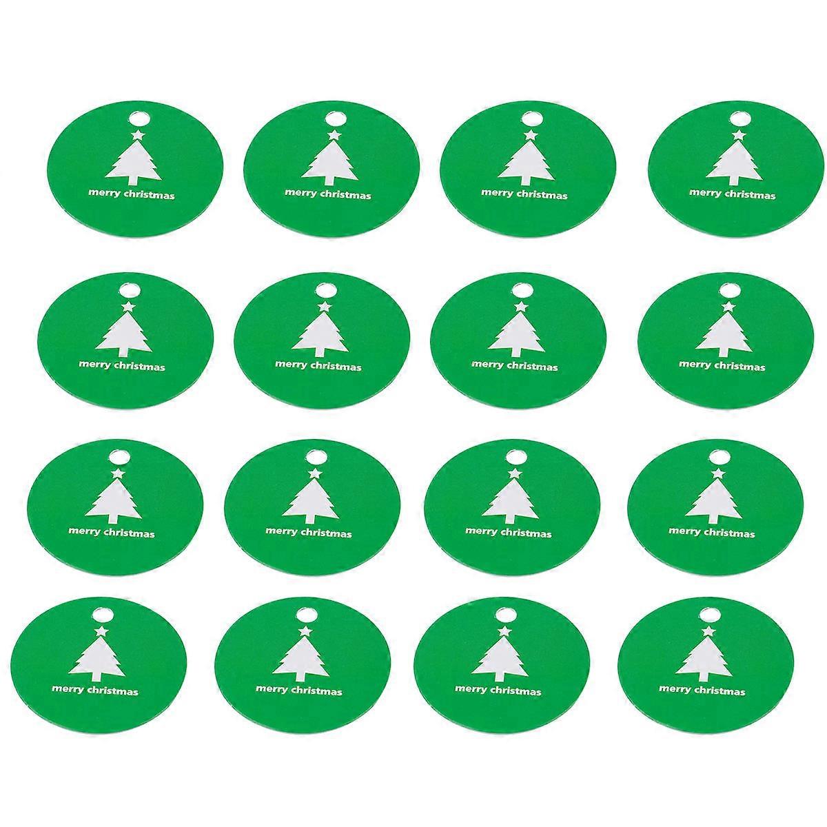 Green Christmas Hanging Tag Paper for Decoration with 600Pcs Quantity