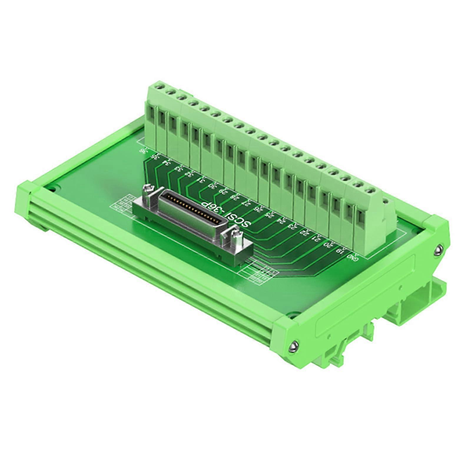 SCSI Female Header Connectors Easy Installation SCSI14 SCSI20 SCSI26 SCSI50 SCSI100 CN36P Female PLC Interfaces Board