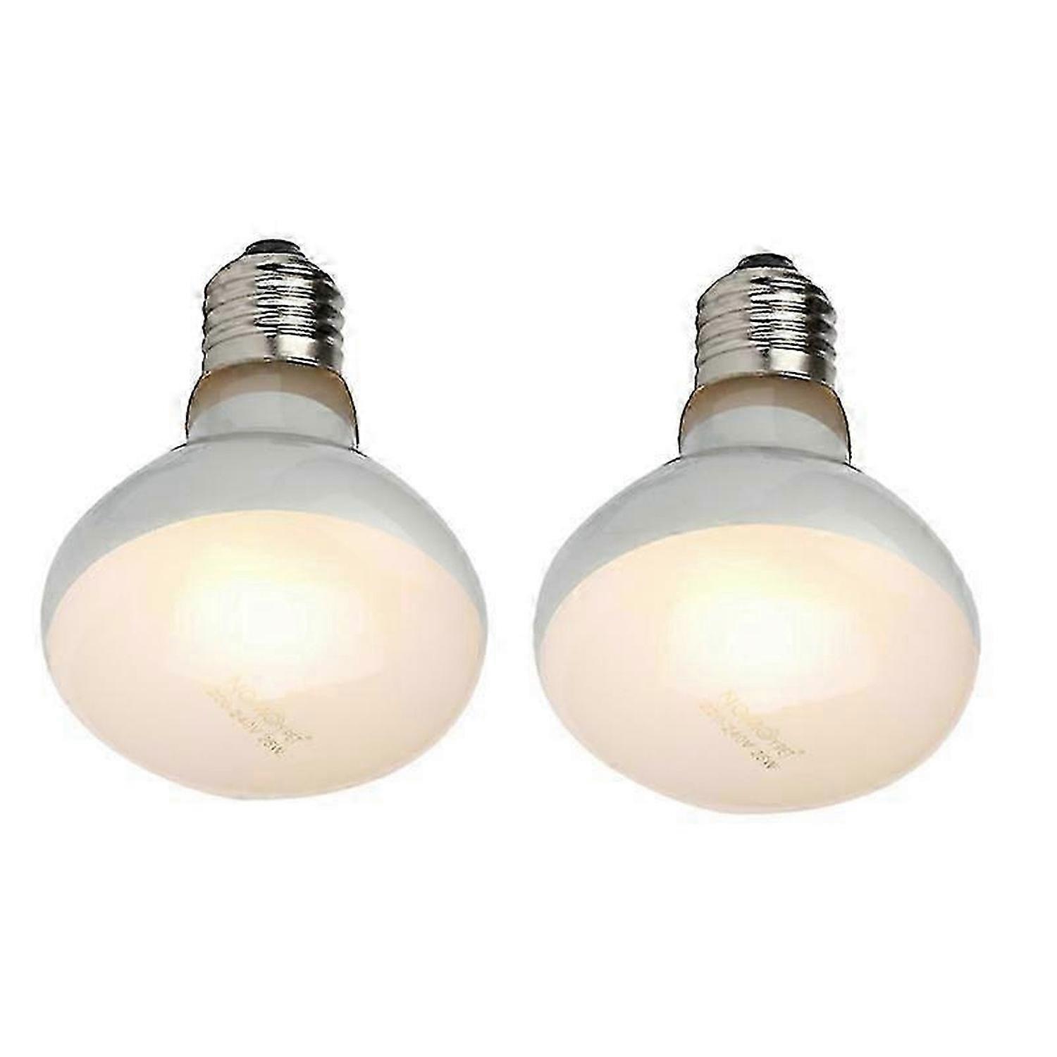 2 Pack Reptile Uvb Uva Heat Lamp Bulb For Reptiles Truly -Like Heat For Reptiles, Amphibian And Bi