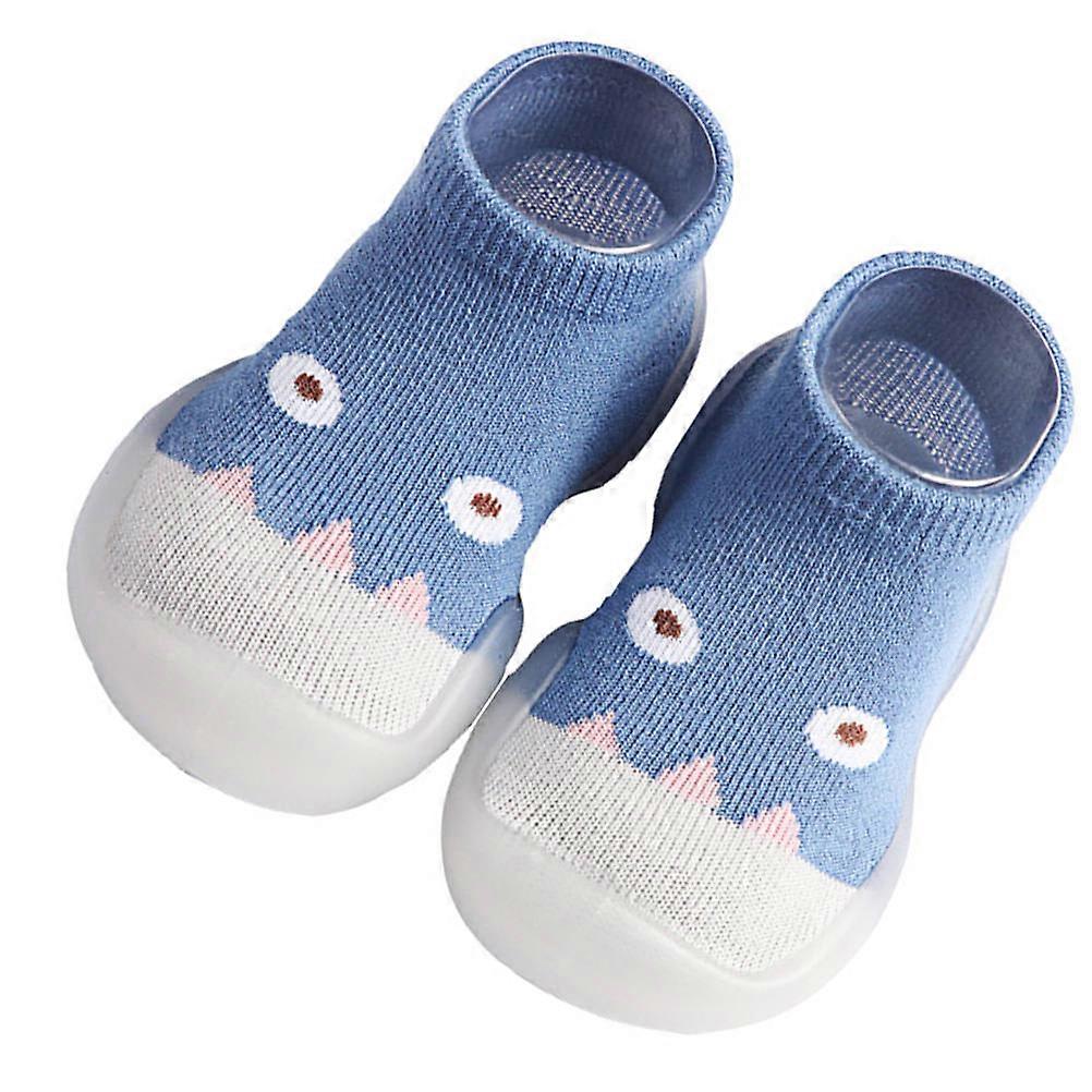 Non-Slip Flooring Socks Baby's Prewalker with Cotton Material 1Pair