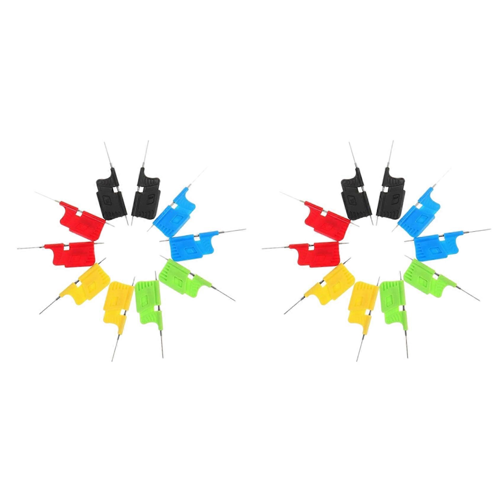 20Pcs SDK08 Test Clip SMD IC Test Hook Clips for Electrical Testing Ultra Small Clip Test Chip