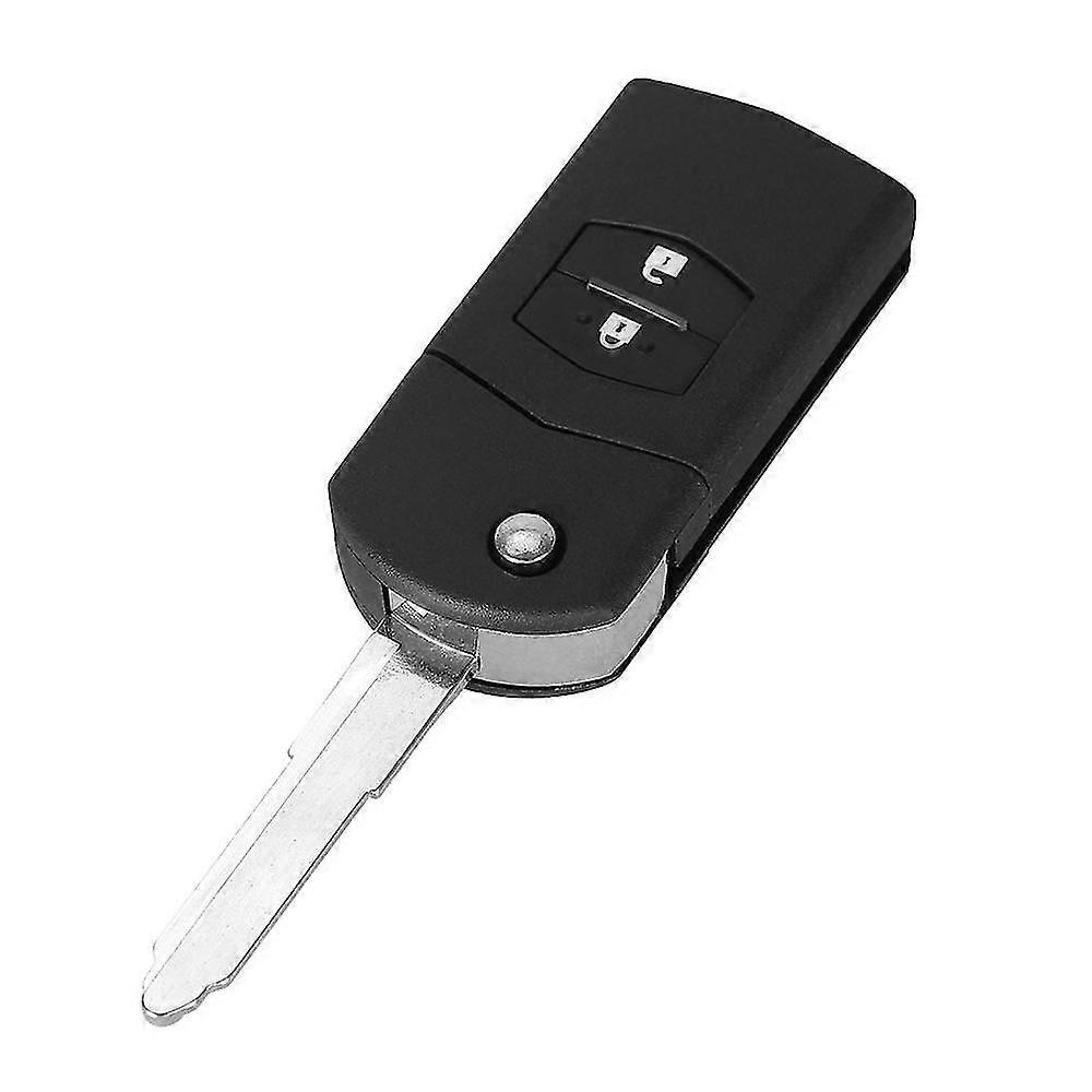 Flip remote key shell 2 buttons cover for Mazda