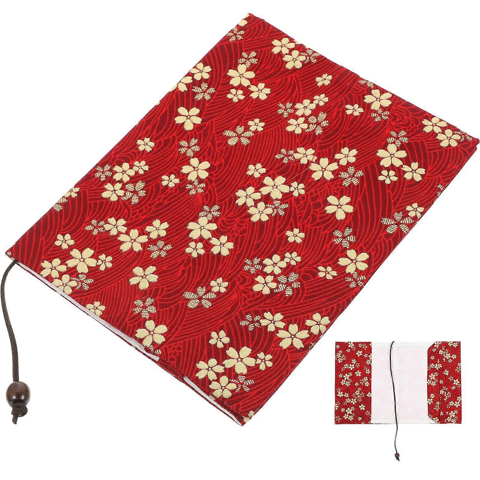 غطاء كتاب القماش اليدوية كتاب الأكمام كتاب الزينة حامي ديكور الكتاب الزخرفية