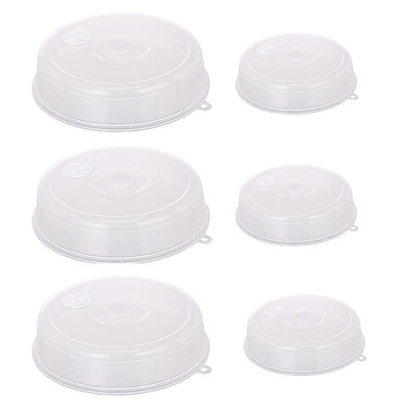 6 Pack Microwave Covers, Plastic Microwave Covers